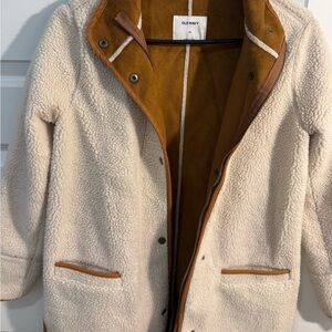 Sherpa/Suede Jacket